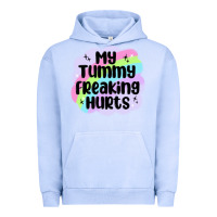 Pigment Grape Ice my tummy freaking hurts Urban Hoodie - MaliasSmallBusiness