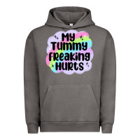 Pigment Tornado my tummy freaking hurts Urban Hoodie - MaliasSmallBusiness