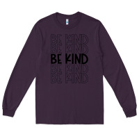 Plum be kind Long Sleeve Tee - Unal Design