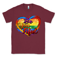 Burgundy be you tiful Classic Tee - Zillion Design Studio