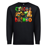 Black cinco de mayo Premium Sweatshirt - AdoDesignShop