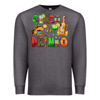 Charcoal Heather cinco de mayo Premium Sweatshirt - AdoDesignShop