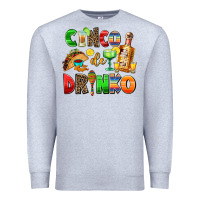 Heather Grey cinco de mayo Premium Sweatshirt - AdoDesignShop