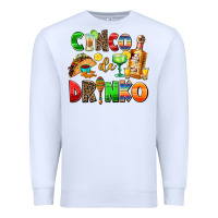White cinco de mayo Premium Sweatshirt - AdoDesignShop