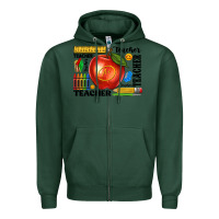 Sports Green teacher Zipper Hoodie - texasbilliewilder
