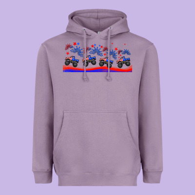 American Truck Libbey Glass Heavyweight Hoodie Designed By Hra Design Shop