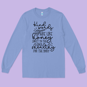 Kind Long Sleeve Tee Designed By Unal Design