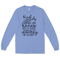Colony Blue kind Long Sleeve Tee - Unal Design