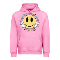 Fuchsia Pink peace out single digits im 10 Urban Hoodie - MaliasSmallBusiness