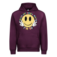 Mauve Wine peace out single digits im 10 Urban Hoodie - MaliasSmallBusiness
