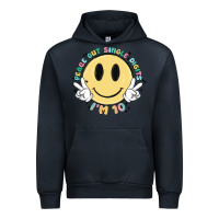 Navy peace out single digits im 10 Urban Hoodie - MaliasSmallBusiness