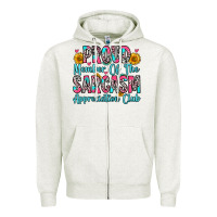 Proud Member Of The Sarcasm Appreciation Club Zipper Hoodie | Teevron