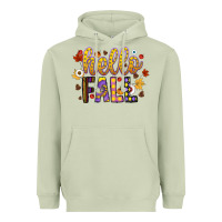 Matcha hello fall Heavyweight Hoodie - CowhideDigitalArt