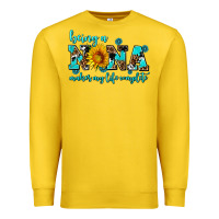 Lemon being a nana makes my life complete Premium Sweatshirt - AdoDesignShop