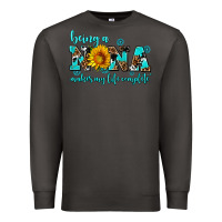 Smoke being a nana makes my life complete Premium Sweatshirt - AdoDesignShop