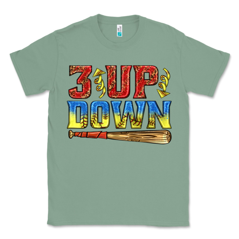 3 Up 3 Down Softball Classic Tee by texasbilliewilder | Teevron