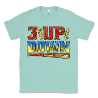 Seafoam 3 up 3 down softball Classic Tee - texasbilliewilder