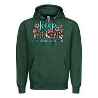 Sports Green keep talking i m diagnosing you Zipper Hoodie - Zillion Design Studio
