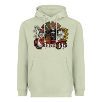 Matcha farm life Heavyweight Hoodie - SublimationCraftShop