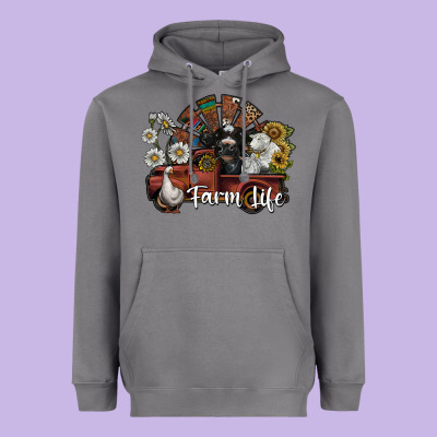 Farm Life Heavyweight Hoodie Designed By Sublimationcraftshop