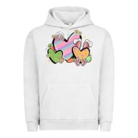 Pigment Lunar Rock easter hearts Urban Hoodie - MaliasSmallBusiness