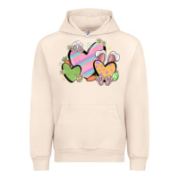 Sandshell easter hearts Urban Hoodie - MaliasSmallBusiness