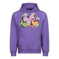 Tulip easter hearts Urban Hoodie - MaliasSmallBusiness