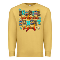 Antique Gold sunrise sunburn sunset repeat Premium Sweatshirt - AdoDesignShop