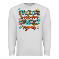 Dove Grey sunrise sunburn sunset repeat Premium Sweatshirt - AdoDesignShop