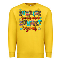 Lemon sunrise sunburn sunset repeat Premium Sweatshirt - AdoDesignShop