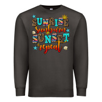 Smoke sunrise sunburn sunset repeat Premium Sweatshirt - AdoDesignShop