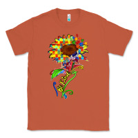 Copper be kind autism sunflower Classic Tee - Zillion Design Studio