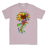 Lilac be kind autism sunflower Classic Tee - Zillion Design Studio