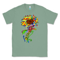 Sage be kind autism sunflower Classic Tee - Zillion Design Studio
