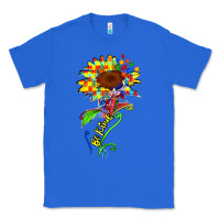 True Royal be kind autism sunflower Classic Tee - Zillion Design Studio