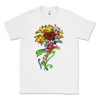 White be kind autism sunflower Classic Tee - Zillion Design Studio