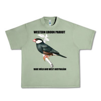 Oil Green Western Ground Parrot Rare Wild And West Australia Urban Heavy Tee - Bettercallsaul