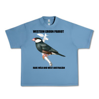 Pebble Blue Western Ground Parrot Rare Wild And West Australia Urban Heavy Tee - Bettercallsaul