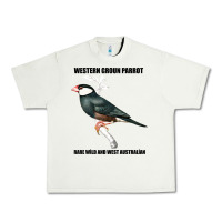 Pistachio Western Ground Parrot Rare Wild And West Australia Urban Heavy Tee - Bettercallsaul
