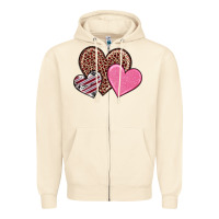 Sandshell valentine's day hearts Zipper Hoodie - RanaPortraitStore