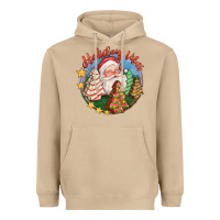 Mushroom holiday vibes Heavyweight Hoodie - FaDigitalArtStudio