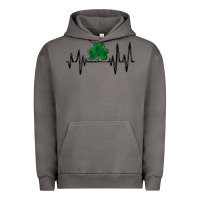 Pigment Tornado shamrock heartbeat Urban Hoodie - MaliasSmallBusiness