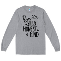 Heather Grey kind Long Sleeve Tee - Unal Design