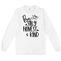 White kind Long Sleeve Tee - Unal Design