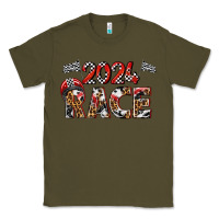 Army Green 2024 race Classic Tee - texasbilliewilder