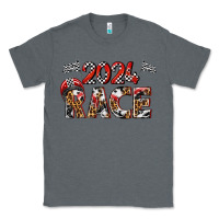 Charcoal Heather 2024 race Classic Tee - texasbilliewilder