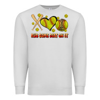 Dove Grey rub some dirt on it softball Premium Sweatshirt - JahusDesignShop