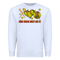 White rub some dirt on it softball Premium Sweatshirt - JahusDesignShop