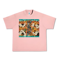 Salmon texas sunflower cactus cowhide Urban Heavy Tee - Artiststas