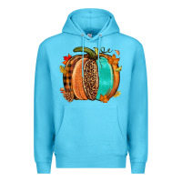 Fall Leopard Pumpkin Premium Hoodie | Teevron